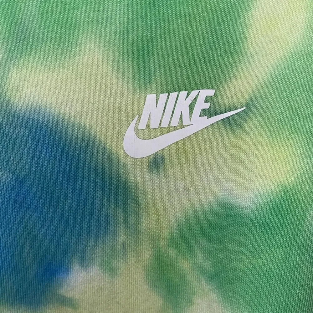 Nike Mens Loose Fit Travis Scott Center Swoosh Tie Dye Heavyweight Tee T-Shirt S